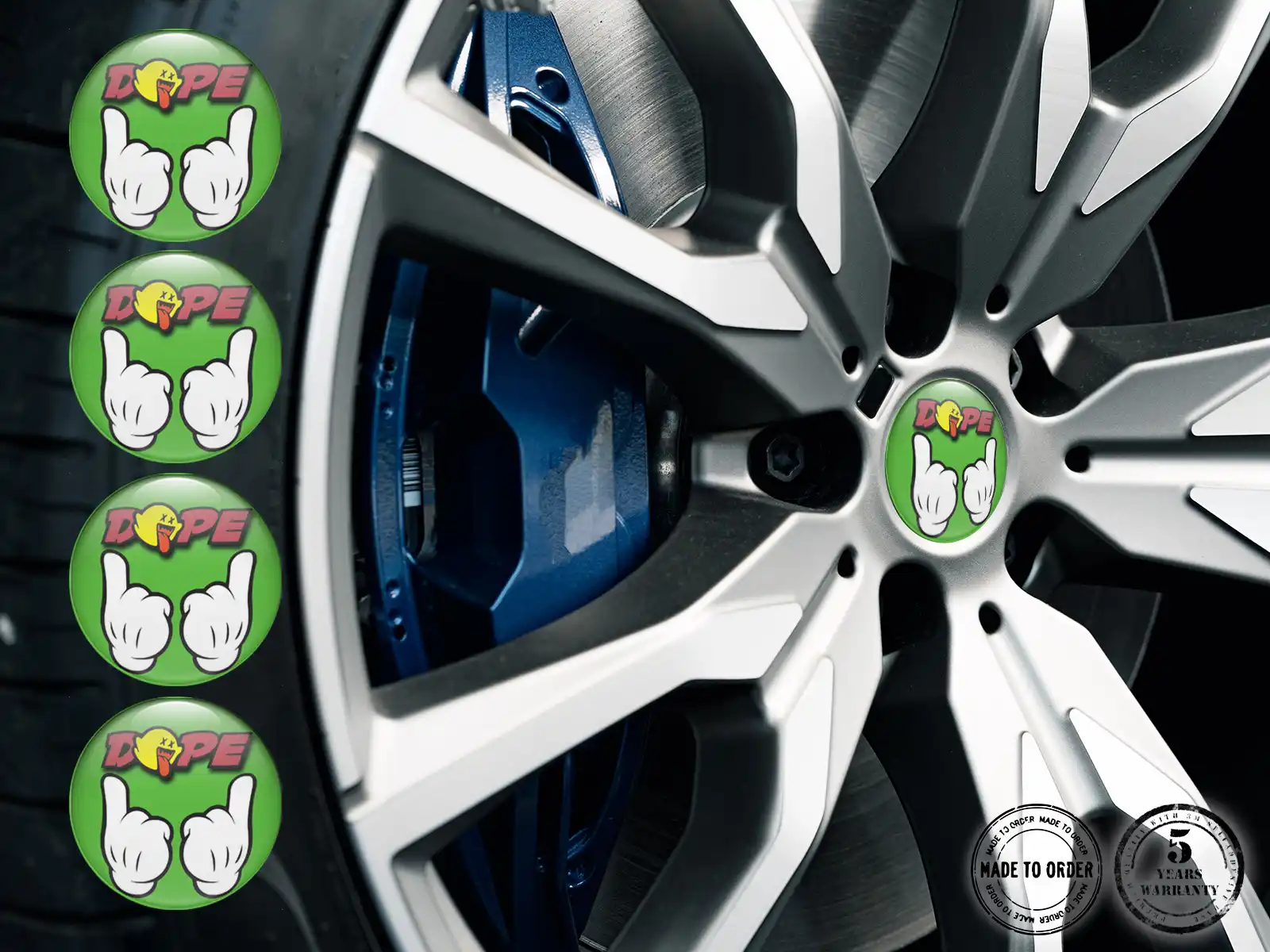 Badge bombé Limité Édition Logo Racing Sport